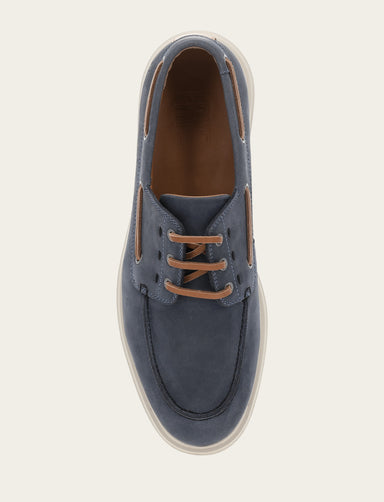 Connor Boat Shoe - Indigo - Top Down