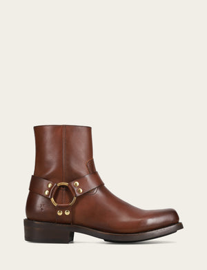 【美品】FRYE ハーネスブーツ 26.5ブラウン レザー 美品 ラウンドトゥ Conway Harness Boot | The Frye Company