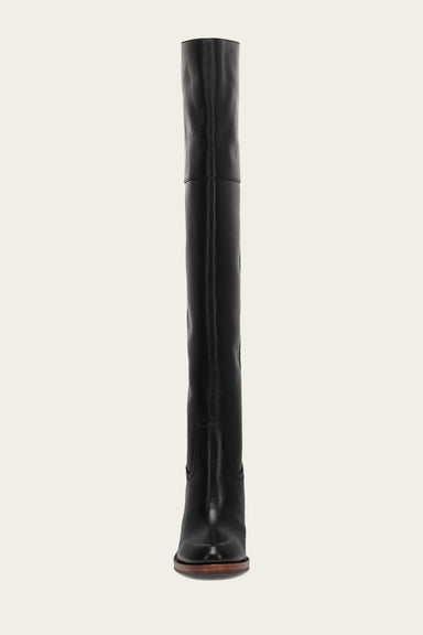 Corinne Over The Knee Boot - Black - Front