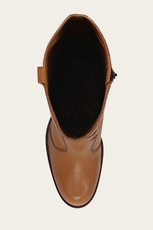 Corinne Tall Deco Stitch - Caramel - Top Down