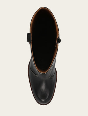 Corinne Tall Deco Stitch - Black - Top Down