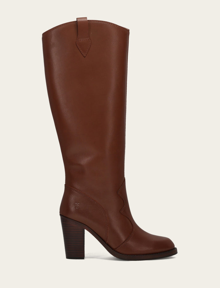 Walnut Color Boot Women's Walnut Corinne Tall Boot | The Frye Company