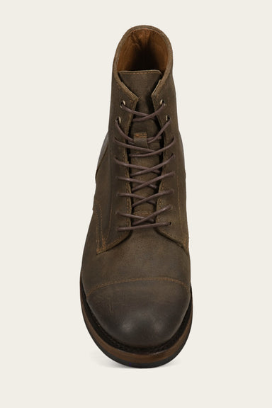 Dylan Lace Up - Walnut - Top Down