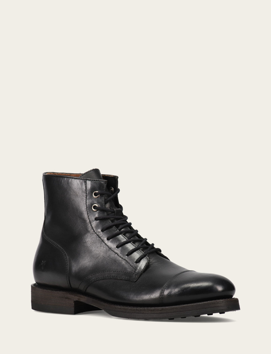 Dylan Lace Up - Black - Hero