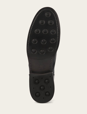 Dylan Lace Up - Black Scotchgrain - Sole
