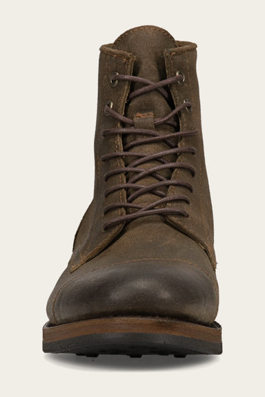 Dylan Lace Up - Walnut - Front
