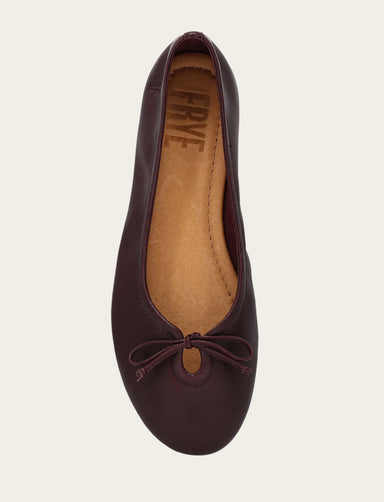 Emma Ballet - Cherry Lacquer - Top Down