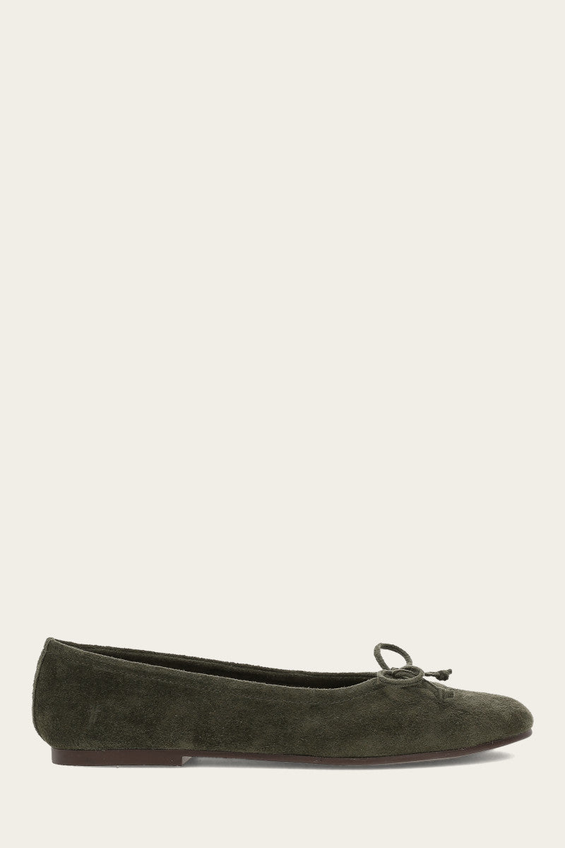 Emma Ballet - Dark Olive - Outside