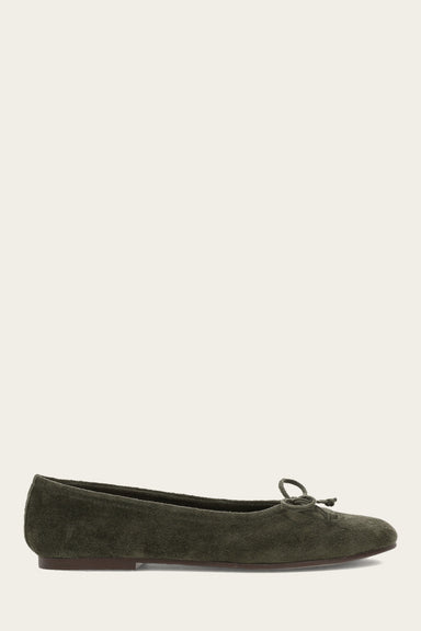 Emma Ballet - Dark Olive - Outside