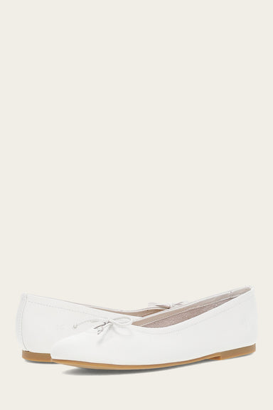 Emma Ballet - White - Pair