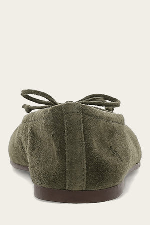 Emma Ballet - Dark Olive - Back