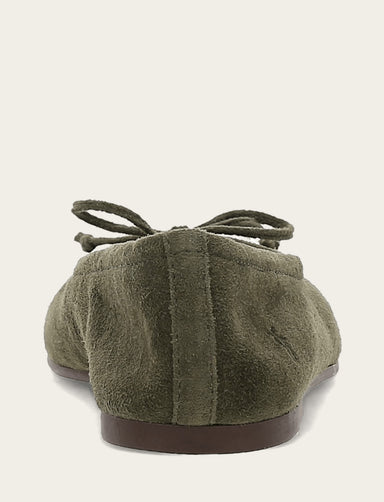 Emma Ballet - Dark Olive - Back