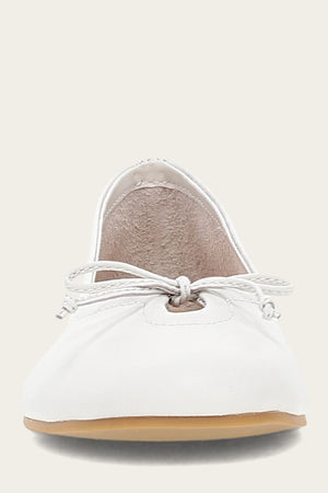 Emma Ballet - White - Front