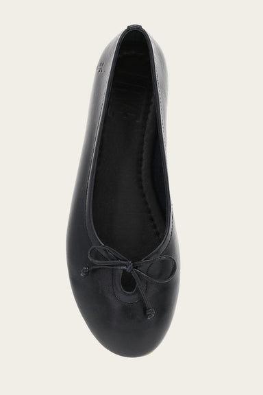 Emma Ballet - Black - Top Down