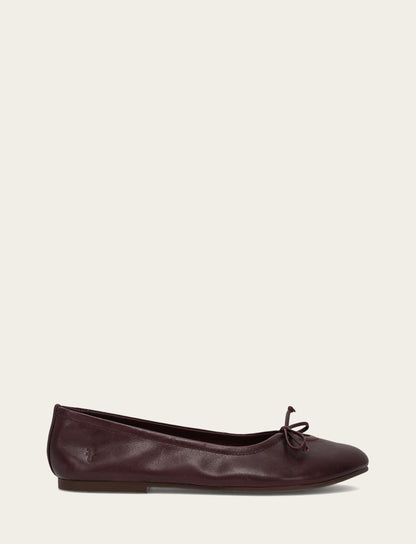 Emma Ballet - Cherry Lacquer - Outside