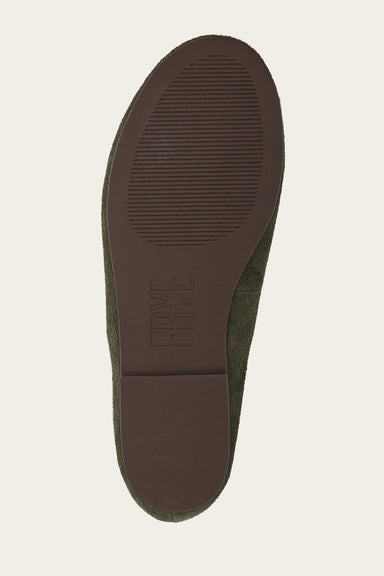 Emma Elastic Mary Jane - Dark Olive - Sole