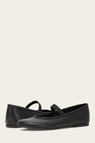 Emma Elastic Mary Jane - Black - Pair