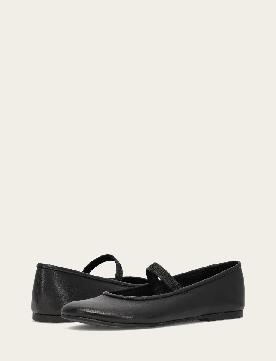 Emma Elastic Mary Jane - Black - Pair