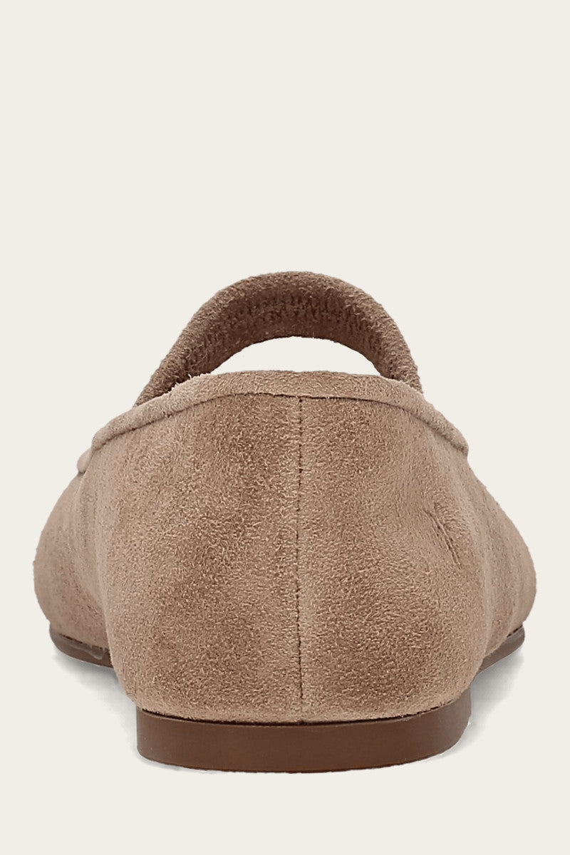 Emma Elastic Mary Jane - Dark Taupe - Back