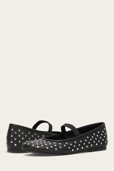 Emma Studded Mary Jane - Black - Pair