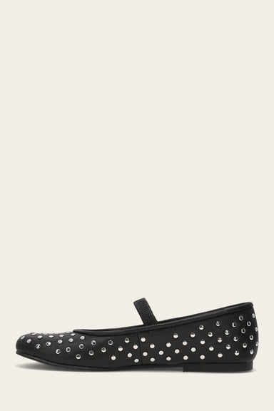 Emma Studded Mary Jane - Black - Inside