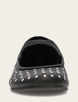 Emma Studded Mary Jane - Black - Front