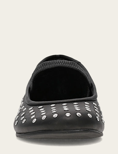 Emma Studded Mary Jane - Black - Front