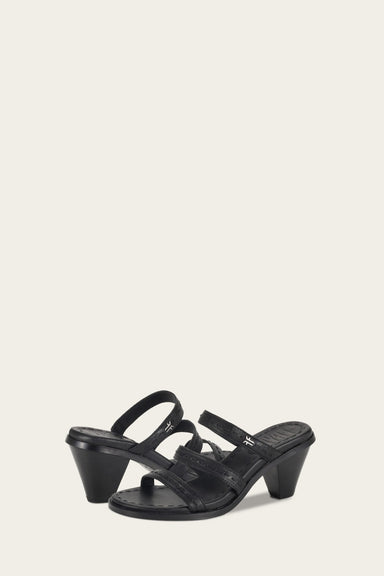 Estelle Strappy Slide - Black - Pair