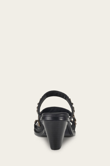 Estelle Studded Slide - Black - Back