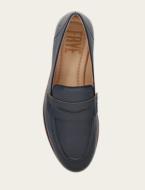 Faith Loafer - Navy - Top Down