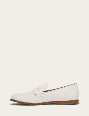 Faith Loafer - White - Inside