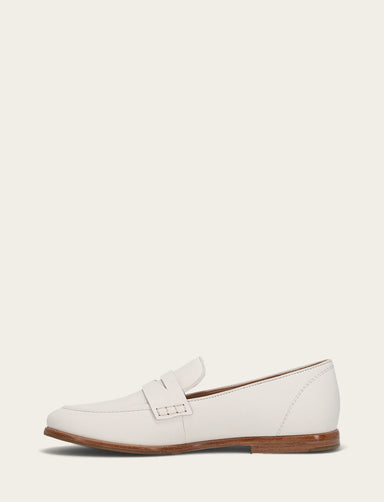 Faith Loafer - White - Inside
