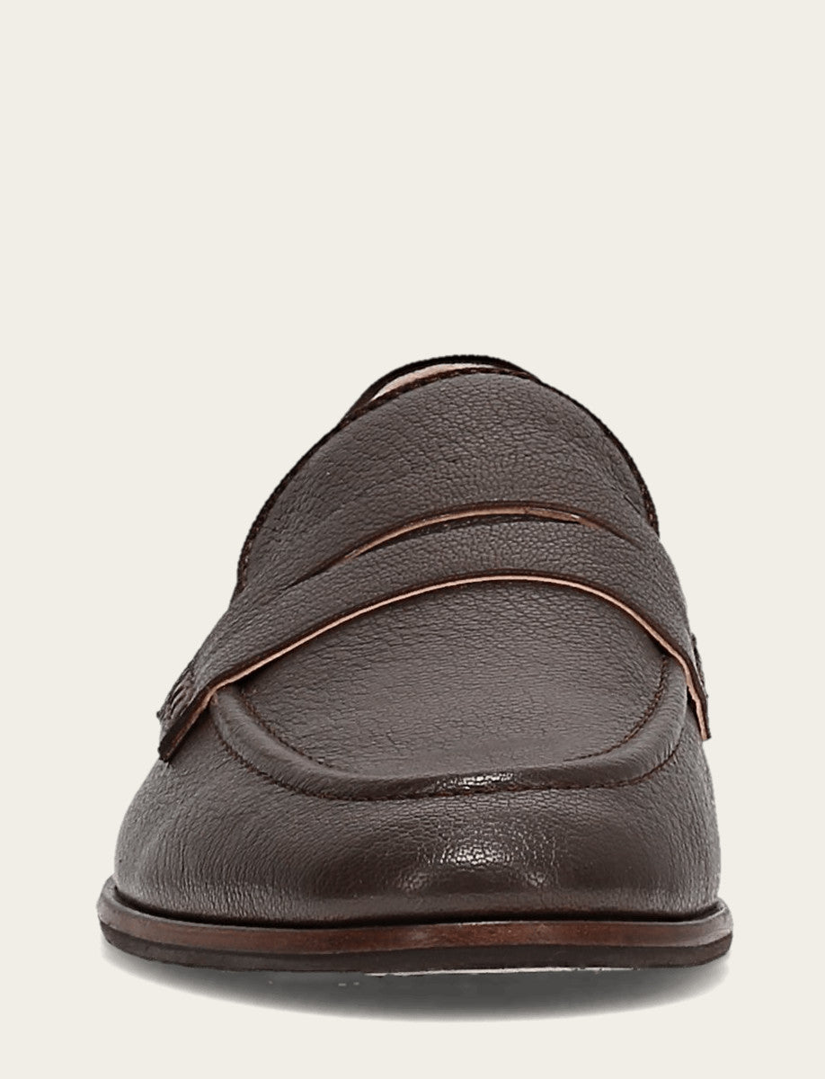 Faith Loafer - Dark Brown - Front