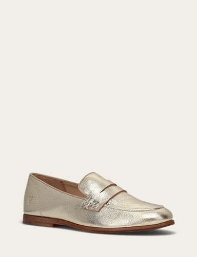 Faith Loafer - Light Gold - Hero