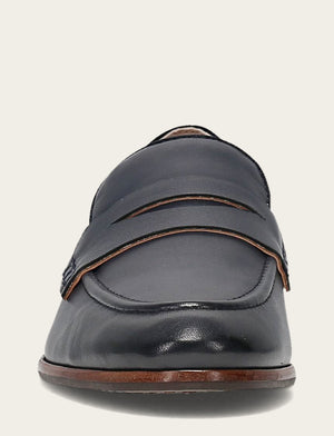 Faith Loafer - Navy - Front