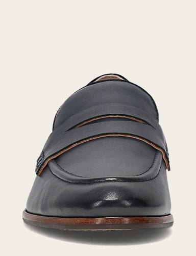 Faith Loafer - Navy - Front