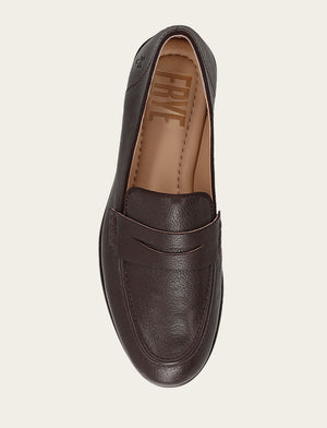 Faith Loafer - Dark Brown - Top Down