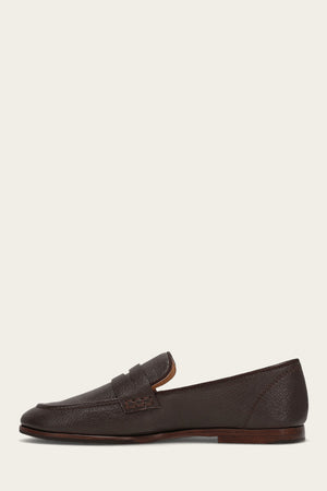 Faith Loafer - Dark Brown - Inside