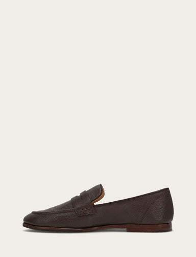 Faith Loafer - Dark Brown - Inside