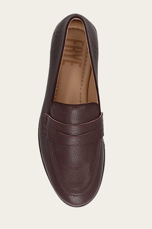 Faith Loafer - Cherry Lacquer - Top Down