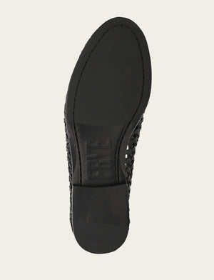 Faith Woven Loafer - Black - Sole