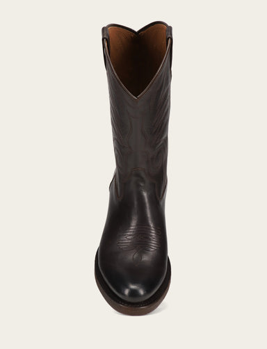 Grady Vintage Stitch - Chocolate - Top Down