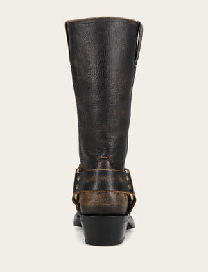 Harness 12R Womens - Black/Tan - Back
