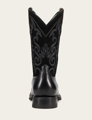 Hauser Deco Stitch - Black/Black - Back