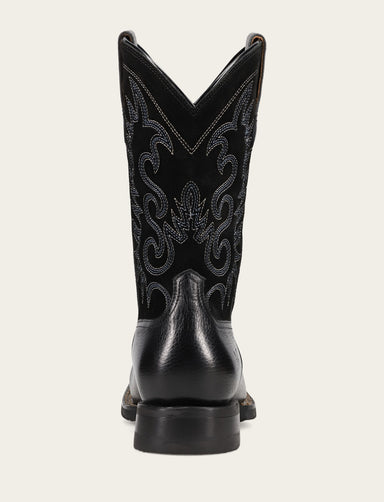 Hauser Deco Stitch - Black/Black - Back