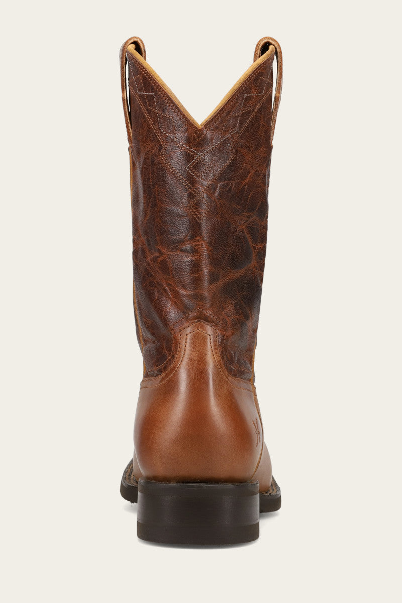 Hauser Logo Stitch - Tan/Tobacco - Back