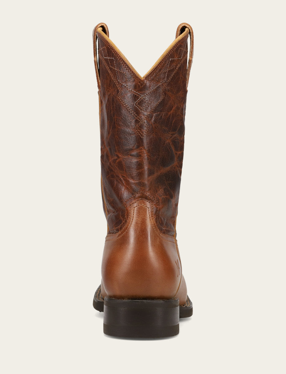 Hauser Logo Stitch - Tan/Tobacco - Back