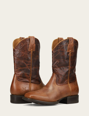 Hauser Logo Stitch - Tan/Tobacco - Pair