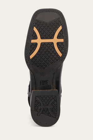 Hauser Logo Stitch - Black/Black - Sole