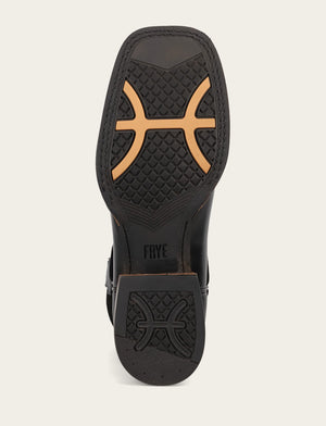 Hauser Logo Stitch - Black/Black - Sole
